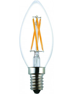 Filament LED-lampa, Kron,...