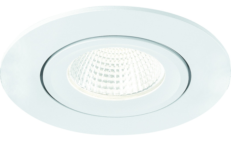LED-downlight Belzig, Vit, IP21